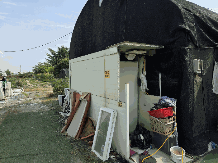 제시외건물㉢ 전경