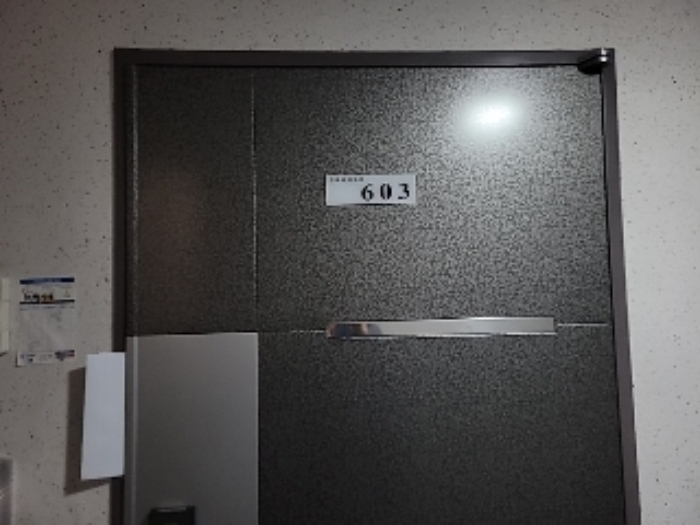 603호 세대출입문