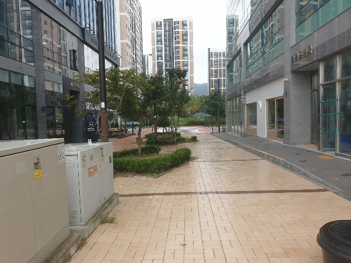 서측 접면도로