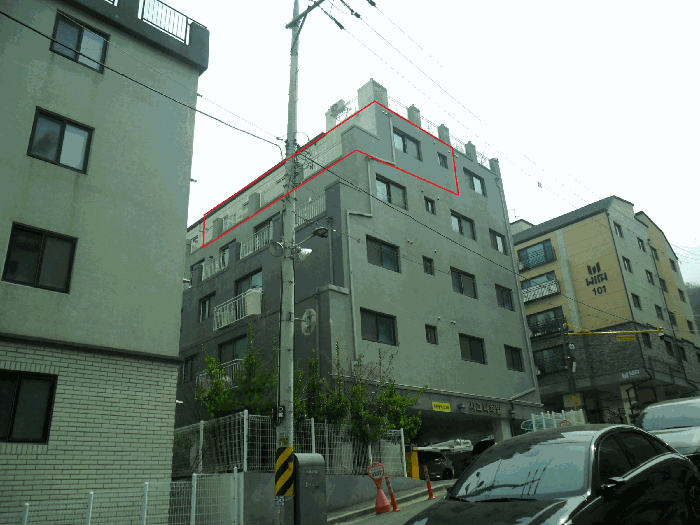 대상물건 전경 (북서측에서 촬영)