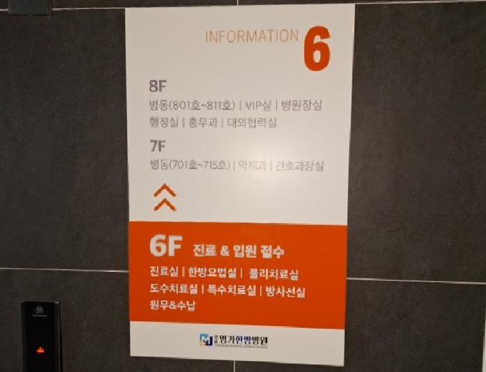 6층 안내표