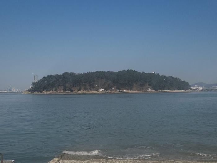 물치도 전경