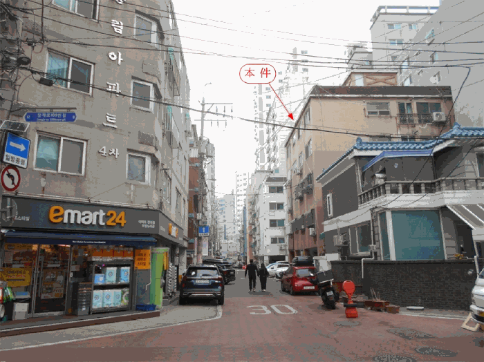 주변 전경2(남서측 인근에서 촬영)