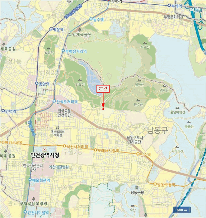 광 역 위 치 도