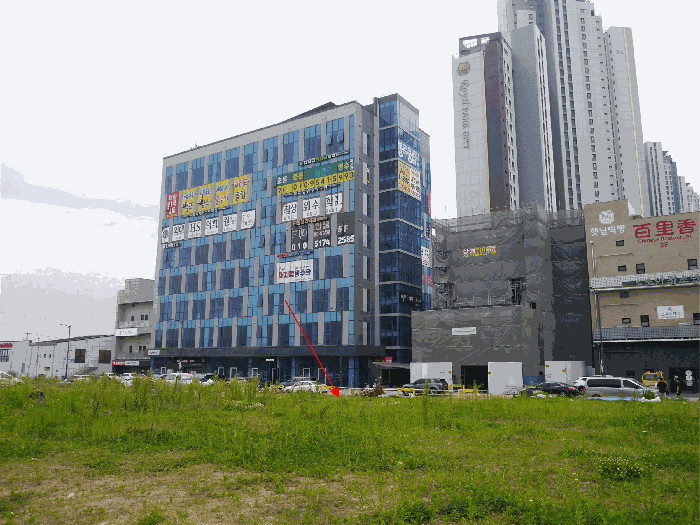 본건(BL-13-9) 및 주변 모습(북동측에서 촬영)