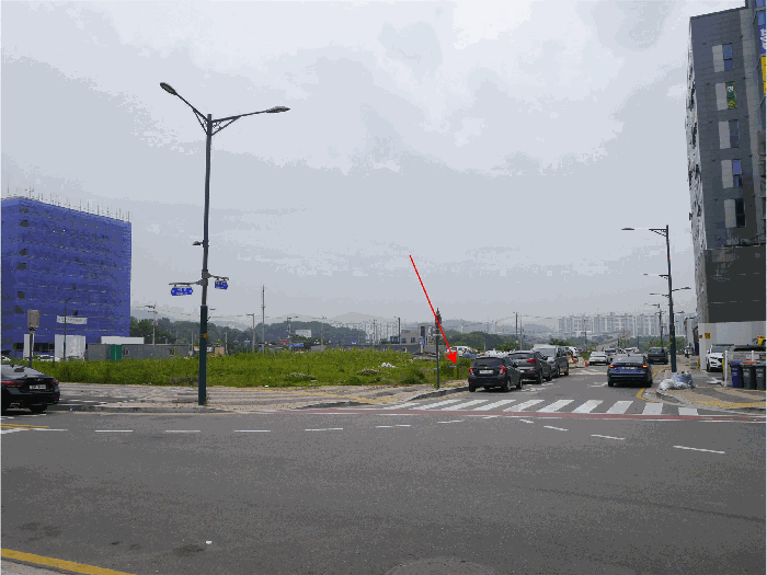 본건 주변 모습(북서측에서 촬영)