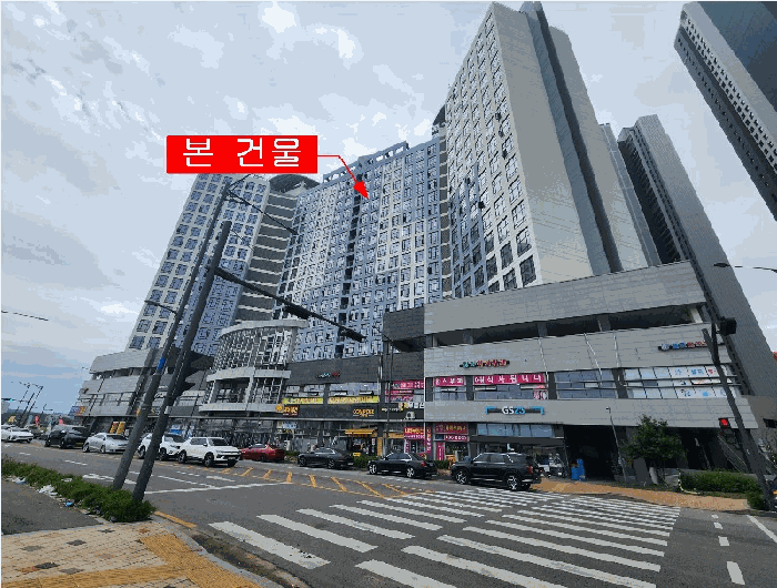 본건 전경 - 북서측에서촬영