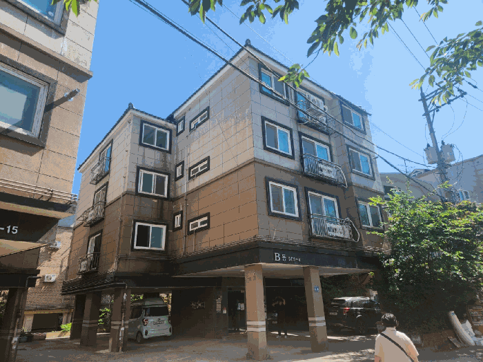 북서측에서 촬영