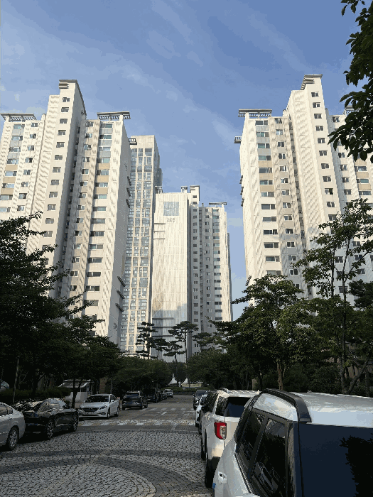 단지 내 전경