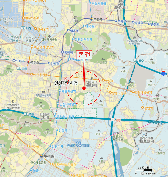 광 역 위 치 도