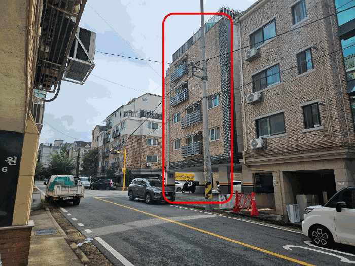 본건 전경(북서측에서 촬영)