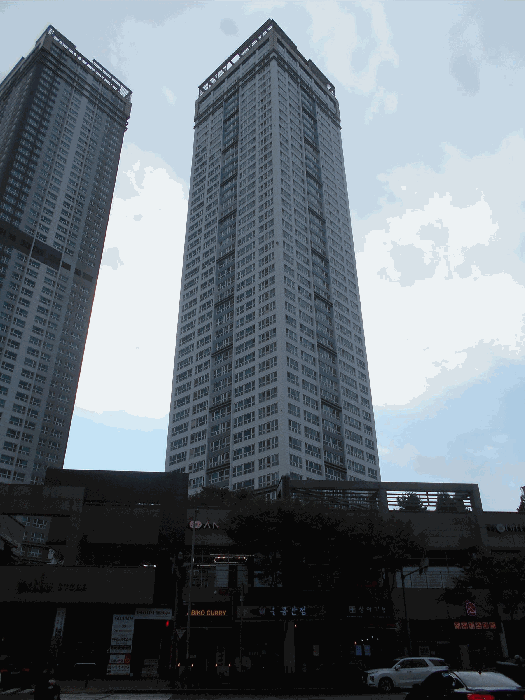 본건 전경(북측 인근에서 촬영)