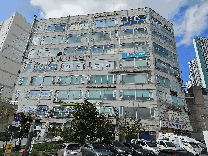 본건 남측 인근에서 촬영