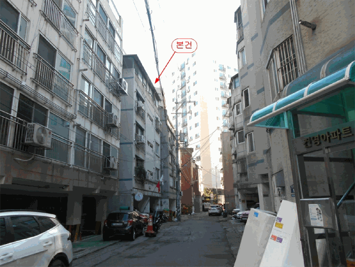 주변 전경(북동측 인근에서 촬영)