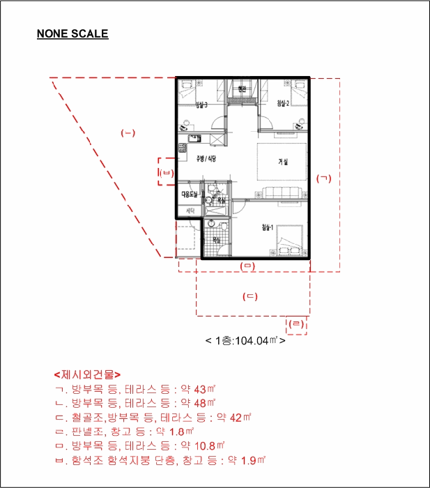 건 물 개 황 도