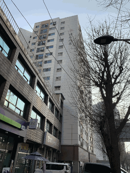 대상물건 소재 건물 전경