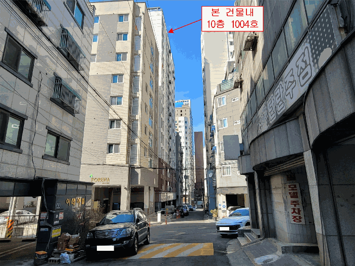 본건 주위환경(북동측 도로변 모습)