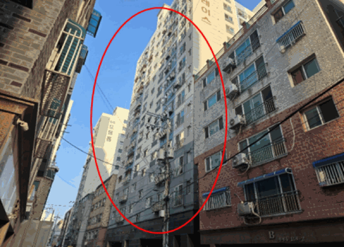 대상물건이 속한 건물 전경