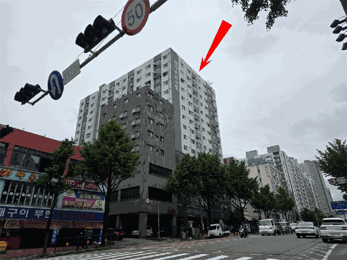 본건(정다운파크빌) 및 주변전경