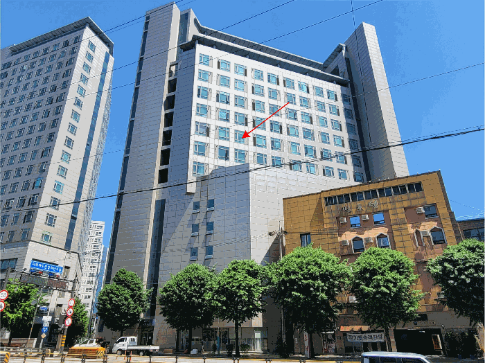 본건(리더스타워 비동 9층 918호) 모습(서측에서 촬영)