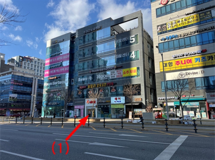 <기호(1) 남동측에서 촬영>