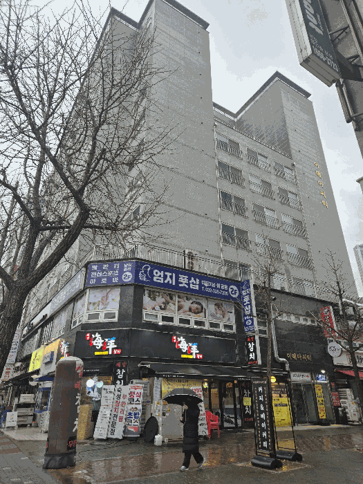 북동측에서 본 전경
