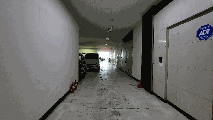 대상물건(메카존 제나동 제5층 제538호) 통로(복도)