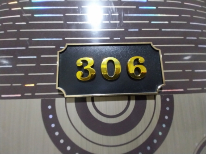 목록13 306호(현장 확인 306호) 호실 표시