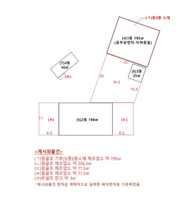 건 물 개 황 도