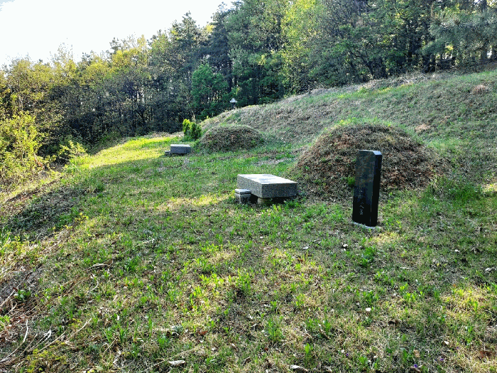 북서측 상단부(분묘)