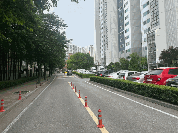 대상물건 단지 내 전경