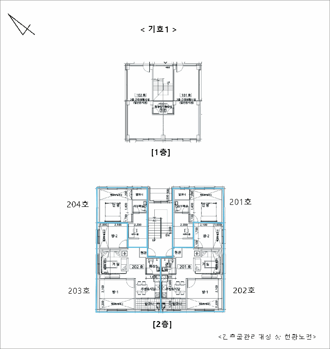 건 물 개 황 도