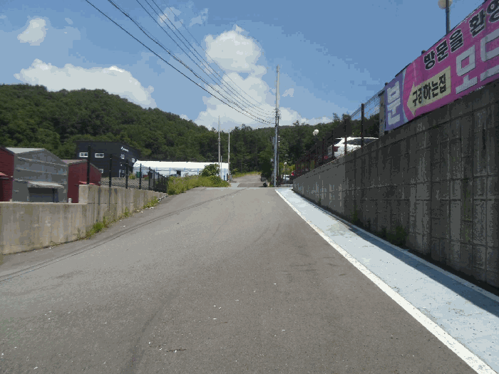 기호(1) 도로 남서측에서 촬영