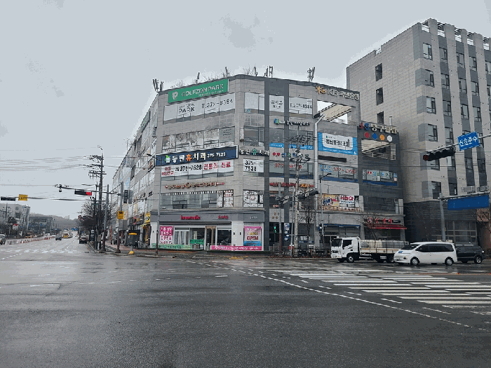 본건 상가 전체 전경