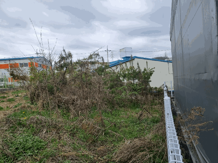 본건 기호(3) 남동측에서 촬영