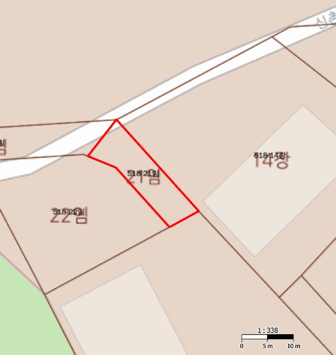 지 적 도(기호2:독정리 518-21)