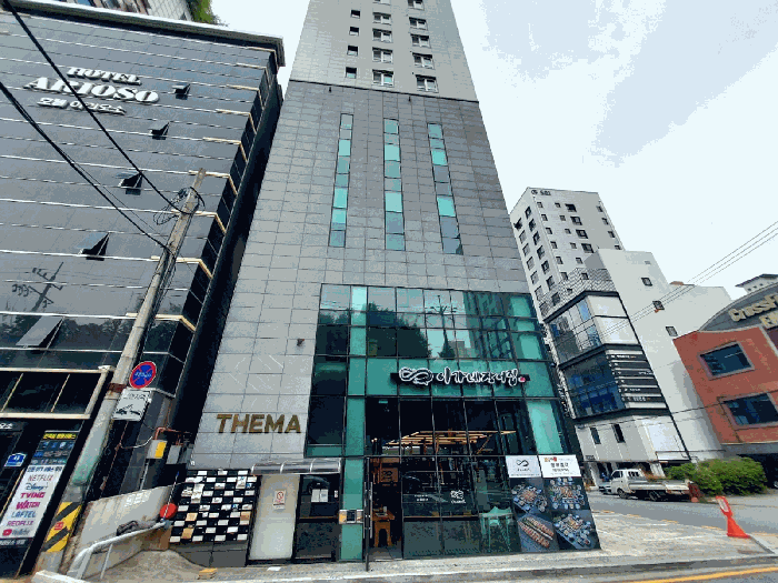 대상빌딩(테마) 측면전경