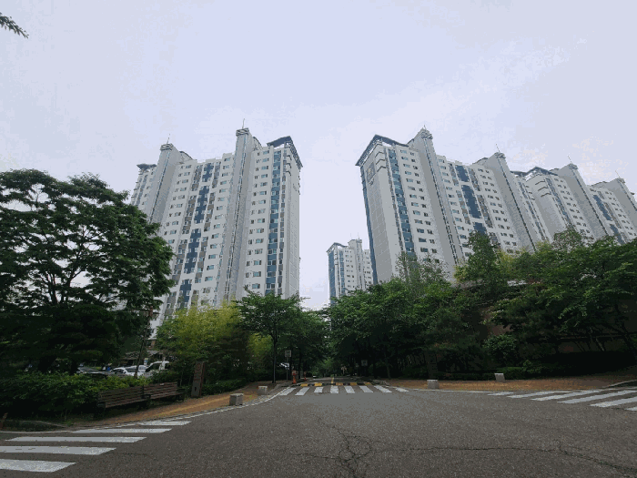 단지 내부 전경