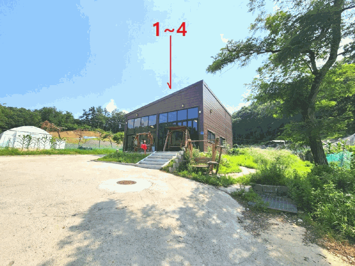 본건 기호1~4 전경(북동측에서 촬영)