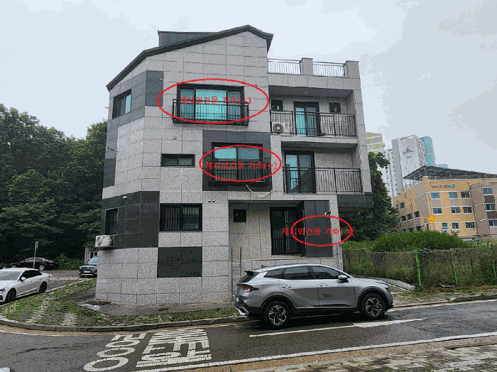 경기도 화성시 향남읍 하길리 1519 소재 제시외건물 기호(ㄱ),(ㄹ),(ㅅ)