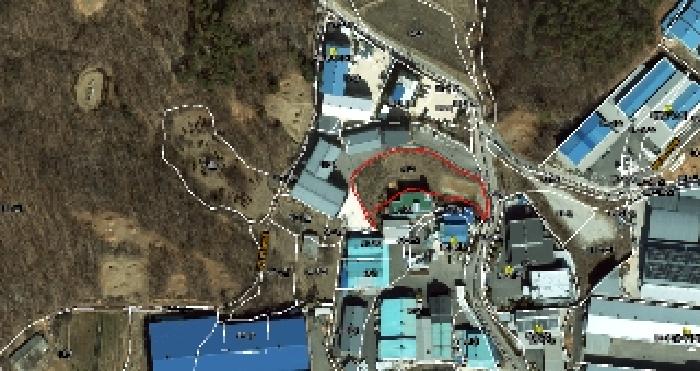 현황부동산 항공지적도