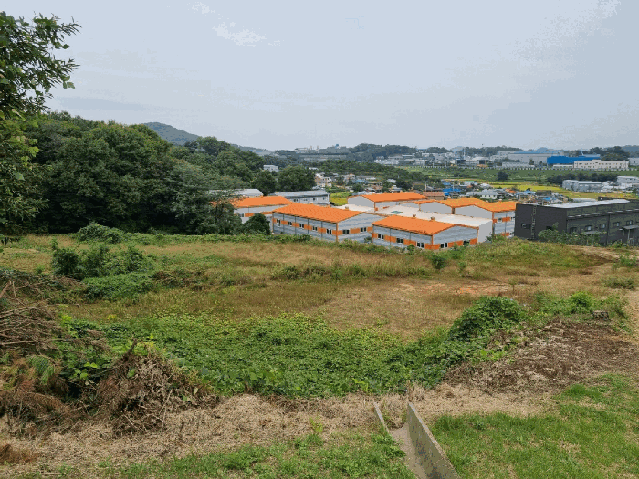 본건 기호(1) 남측에서 촬영
