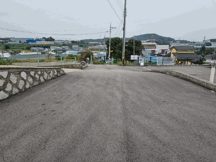 본건 기호(4,5) 서측에서 촬영