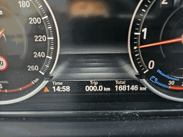 본건 주행거리 (168,146km)