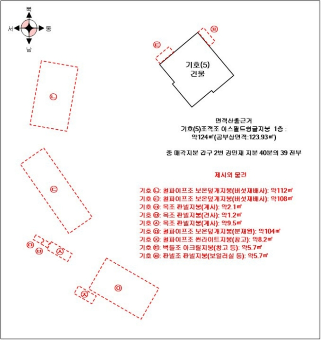 건 물 개 황 도