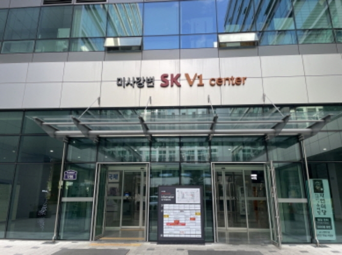 미사강변에스케이브이1센터 공동출입구