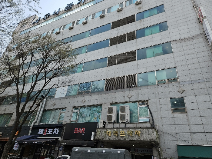 본건 분당대맥주차빌딩(동측에서 본 모습)