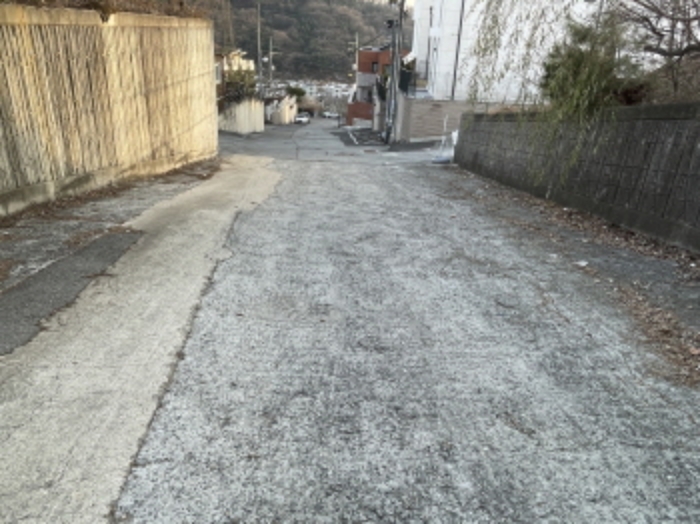 신현동 522-66 도로 전경