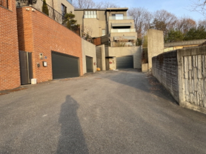 신현동 522-40 도로 전경