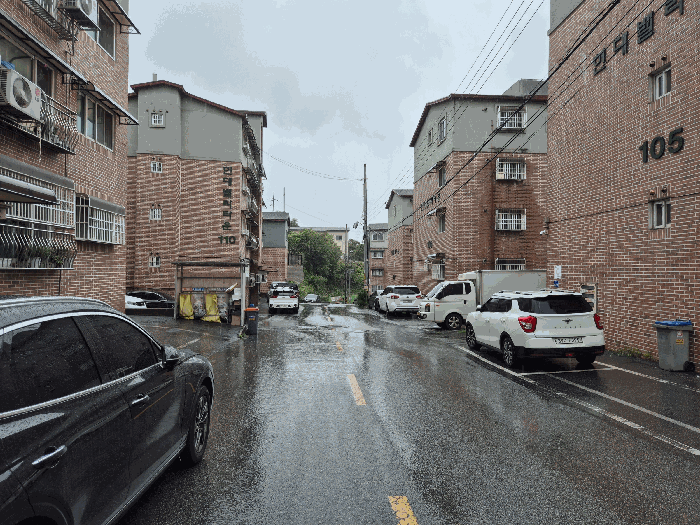 인접도로 및 주변 전경